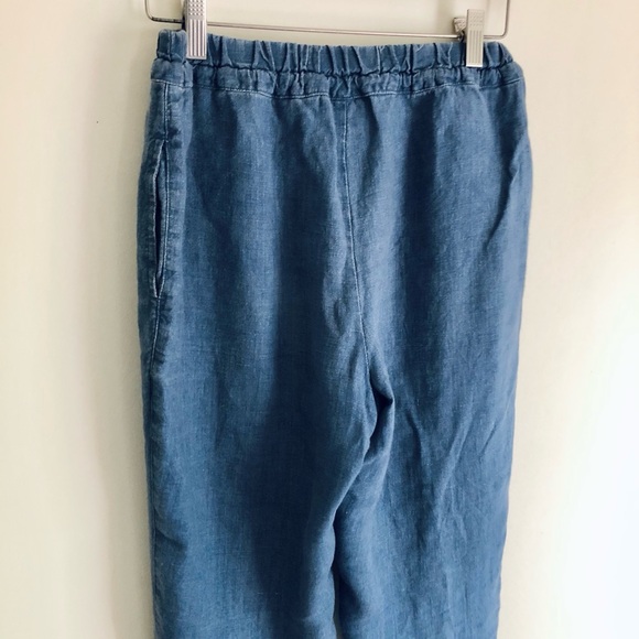 Athens drawstring linen pants - Picture 7 of 14